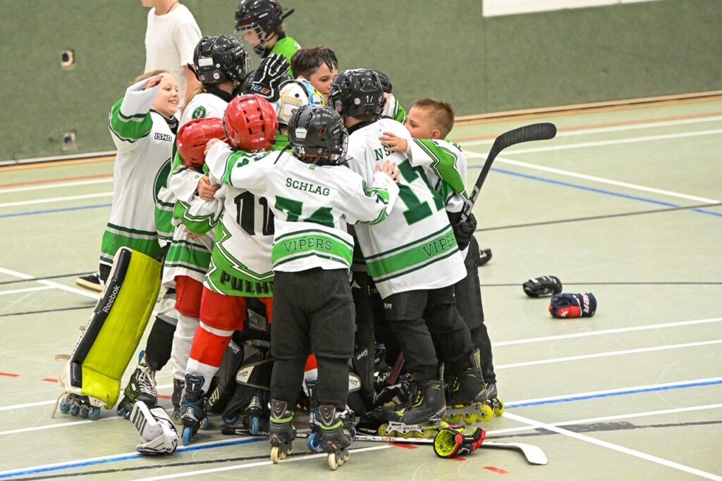 Bambinis siegen erneut beim Rückspiel gegen die Skunks aus Monheim.